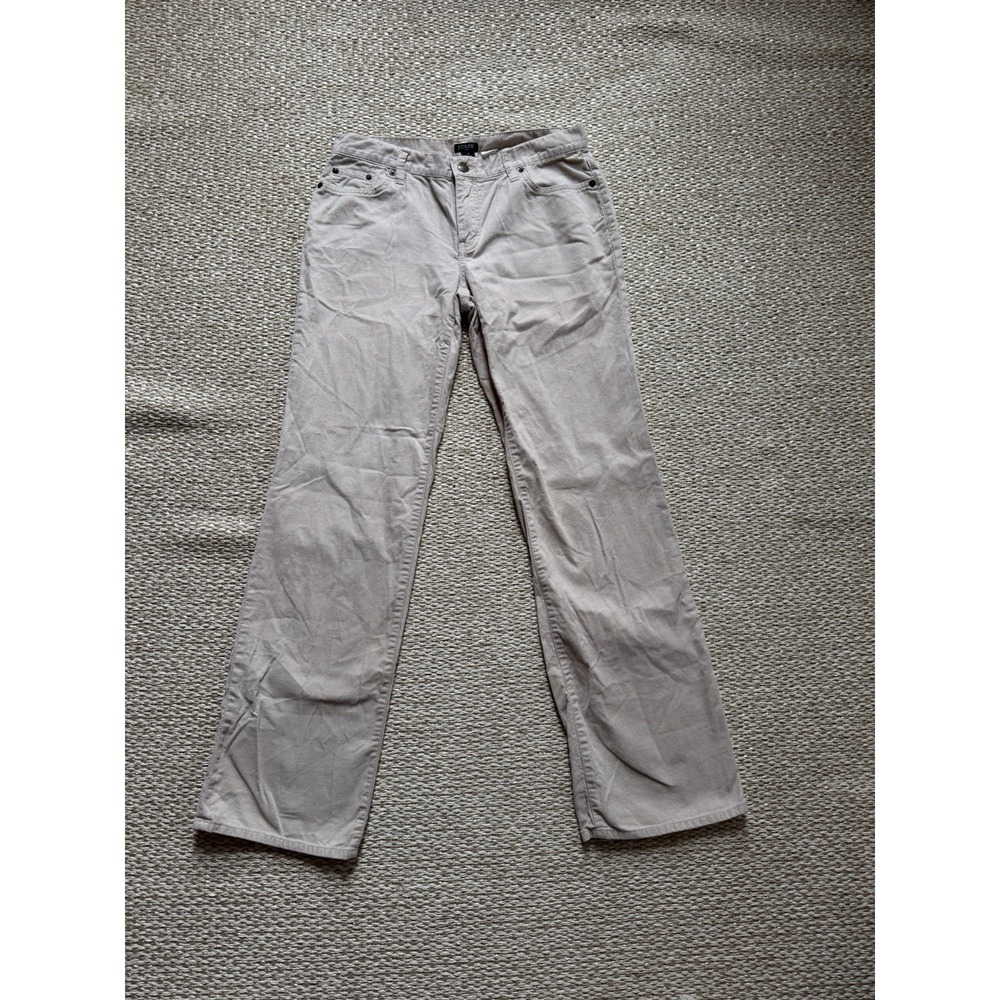 Women's J Crew City Fit Corduroy Bootcut Pants 4